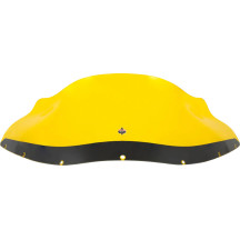 Parabrisas Kolor Flare™ para carenado FXRP — 23 cm (9"), amarillo
