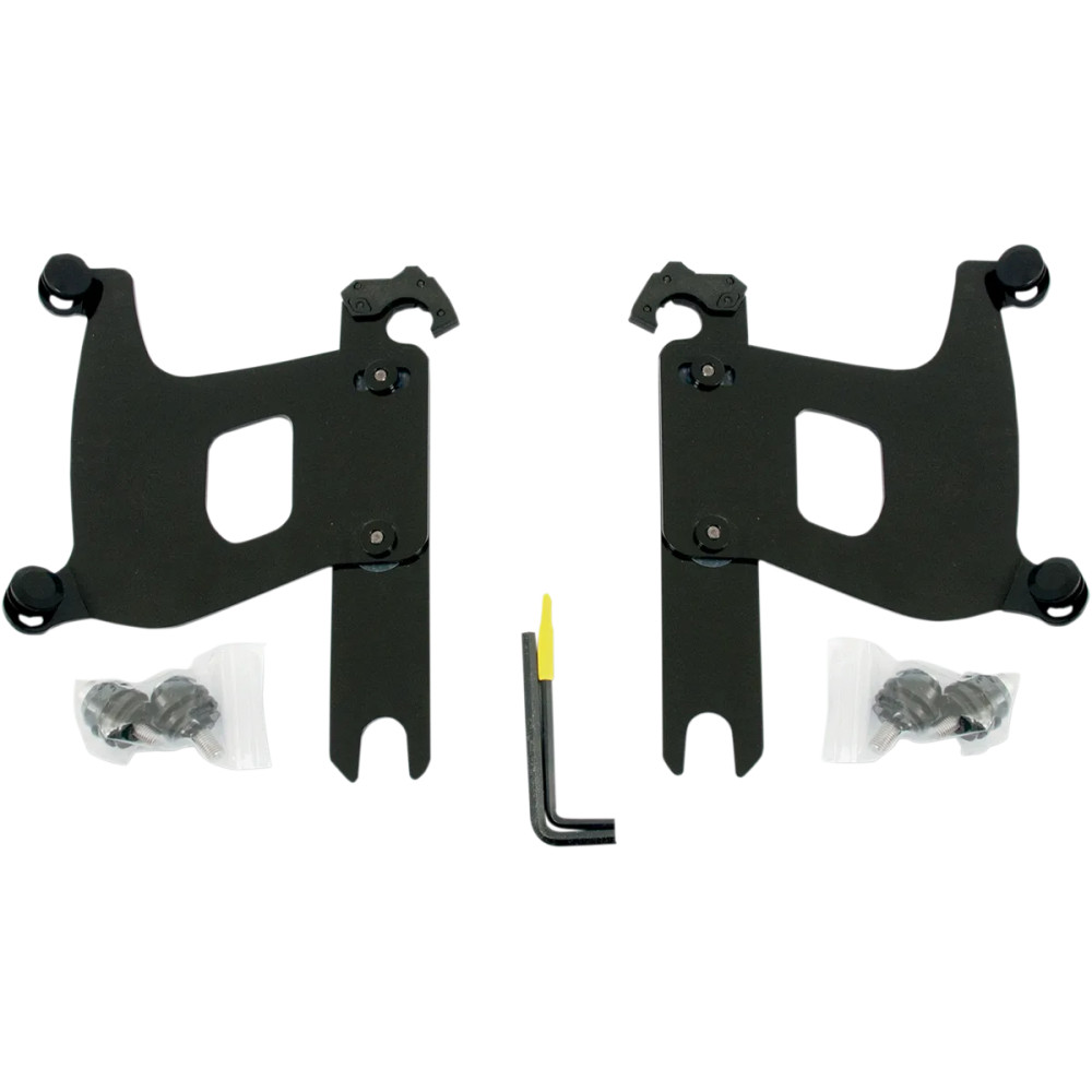 Bullet Fairing Trigger-Lock Hardware Kit — Bullet Fairing, Black