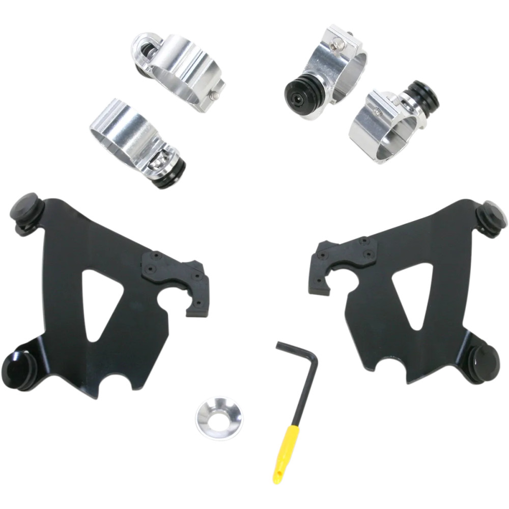 Kit de hardware Trigger-Lock para Café Fairing — Negro, Café Fairing