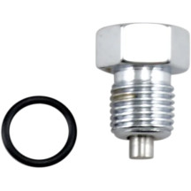 Tapón de drenaje — 1/2"-20, Cromo