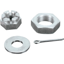Axle Nut Kits — 3/4" front axle, cadmium plated