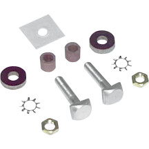 Kit de poste para generador — montaje de generador, Plata