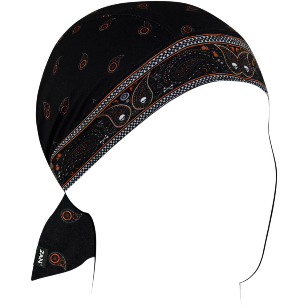 Flydanna® SportFlex® Headwrap — One Size, Black, Orange, White