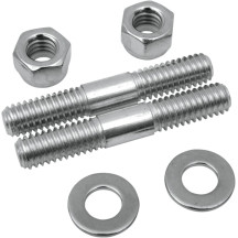 Fork Slider Bottom Cap Studs with Nuts — For Showa/Kayaba Forks