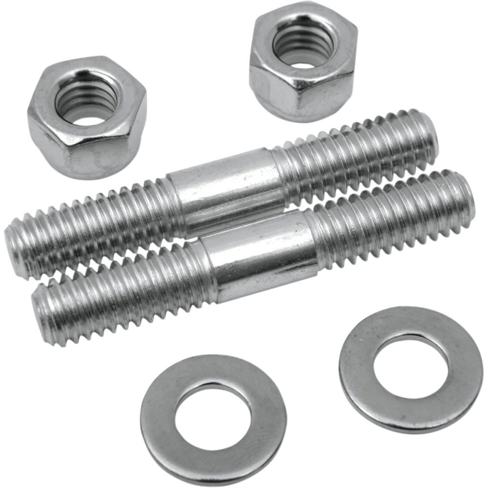 Fork Slider Bottom Cap Studs with Nuts — For Showa/Kayaba Forks