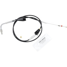 Cable de Acelerador/Regulador de Vinilo Negro