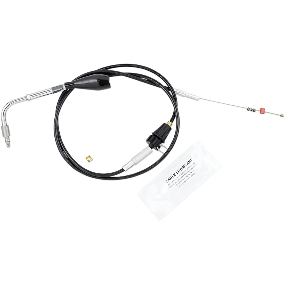 Cable de Acelerador/Regulador de Vinilo Negro