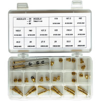 Carburetor Jet Assortment Kit — For HSR 42, Gold