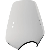 Parabrisas Classic Deuce — Altura 47 cm (18,5"), Ancho 49,5 cm (19,5"), Abertura del faro 18 cm (7")