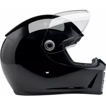 Casco Lane Splitter 22.06 — XS, Negro brillante