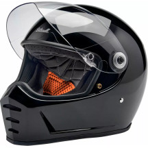 Casco Lane Splitter 22.06 — Talla S, Negro brillante