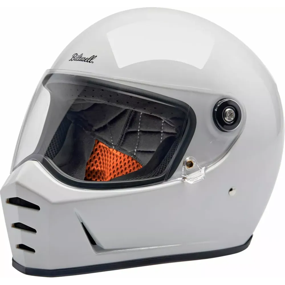 Casco Lane Splitter 22.06 — Talla S, Blanco brillante