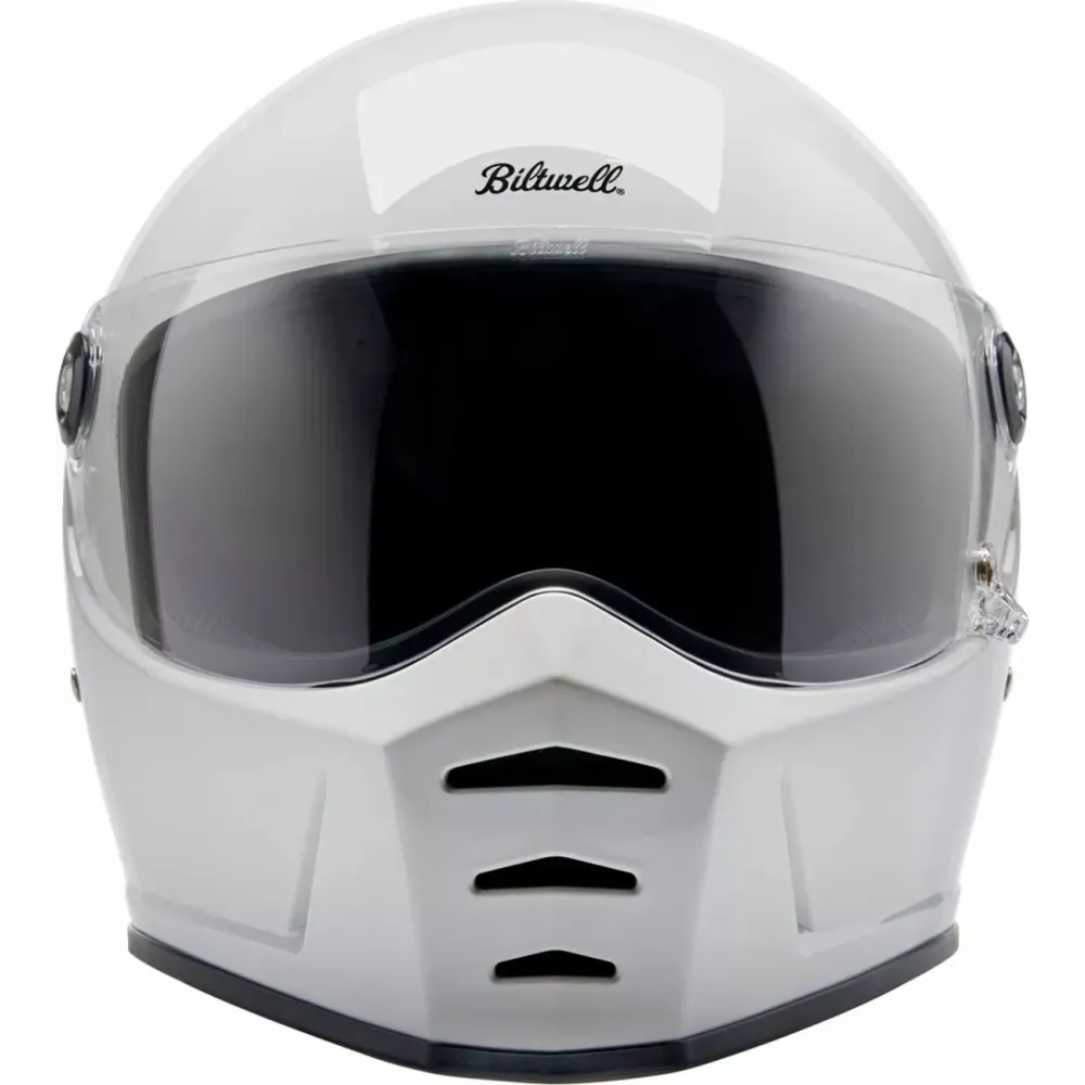 Casco Lane Splitter 22.06 — Talla M, Integral, Blanco brillo