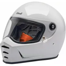 Casco Lane Splitter 22.06 — Talla M, Integral, Blanco brillo