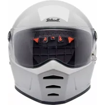 Casco Lane Splitter 22.06 — Talla M, Integral, Blanco brillo