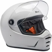 Casco Lane Splitter 22.06 — Talla M, Integral, Blanco brillo