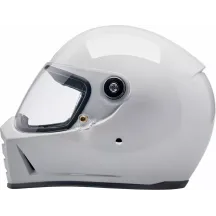 Casco Lane Splitter 22.06 — Talla M, Integral, Blanco brillo