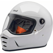 Lane Splitter 22.06 Casco — Talla L, Blanco brillante