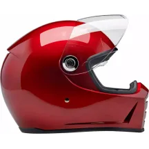 Lane Splitter 22.06 Casco — Talla S, Integral, rojo cereza metálico