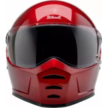 Lane Splitter 22.06 Casco — Talla S, Integral, rojo cereza metálico