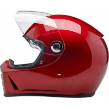 Lane Splitter 22.06 Casco — Talla S, Integral, rojo cereza metálico