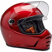 Lane Splitter 22.06 Casco — Talla S, Integral, rojo cereza metálico