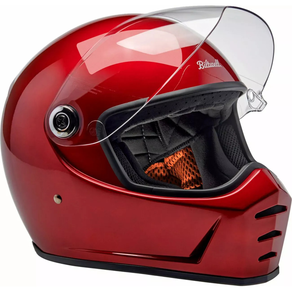 Lane Splitter 22.06 Casco — M, Rojo cereza metálico