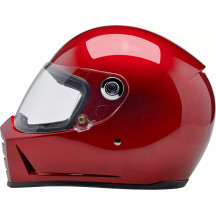 Lane Splitter 22.06 Casco — M, Rojo cereza metálico