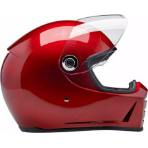 Lane Splitter 22.06 Casco — M, Rojo cereza metálico