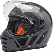 Casco Lane Splitter 22.06 — L, gris Storm brillo