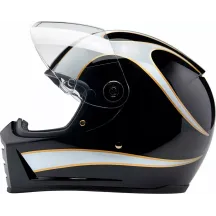 Lane Splitter 22.06 Casco — M, blanco brillante