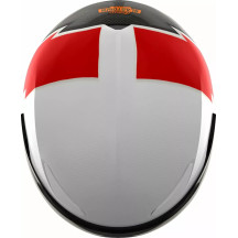 Domain™ Slabtown Helmet — 2XL, Red/White