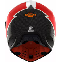 Domain™ Slabtown Helmet — 2XL, Red/White