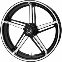 Factory 24 Wheel — 18x5.5, Black, Machined