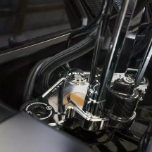 Top Tree — Chrome, 1.35 in closer riser, fits up to 15 in total riser/bar height