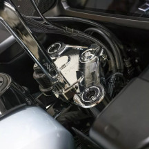 Top Tree — Chrome, 1.35 in closer riser, fits up to 15 in total riser/bar height