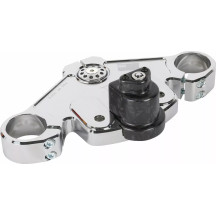 Top Tree — Chrome, 1.35 in closer riser, fits up to 15 in total riser/bar height