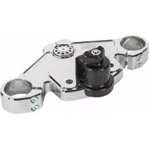 Top Tree — Chrome, 1.35 in closer riser, fits up to 15 in total riser/bar height