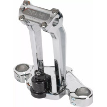 Top Tree — Chrome, 1.35 in closer riser, fits up to 15 in total riser/bar height
