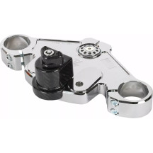 Top Tree — Chrome, 1.35 in closer riser, fits up to 15 in total riser/bar height