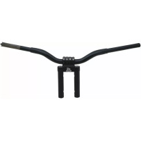 Kage Fighter-T Handlebar — 10" rise, 30-1/2" width, 1-1/4" diameter, Black