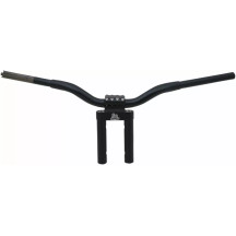 Kage Fighter-T Manillar — 10" elevación, 30-1/2" ancho, 1-1/4" diámetro, Negro mate