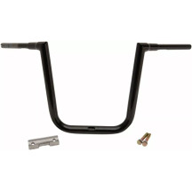 Manillar Grande Twin Peaks Touring 1-1/2" — 16" de altura, 6" de retroceso, 35-1/2" de ancho, negro brillante