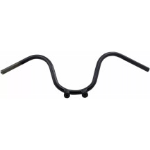 Handlebar Jackrabbit B — 72.5 cm (28-1/2"), 25.5 cm rise, 25.4 mm diameter, Black