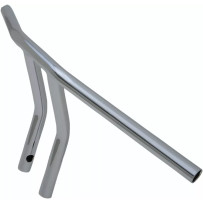 1" Old School Handlebar — 10" rise, 25-1/2" width, Chrome