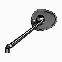 mo.view Club 110 mm Espejo — brazo 110 mm, rosca M10, negro