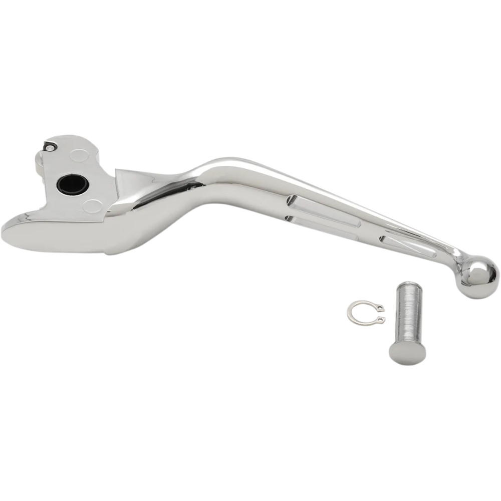 Slotted Wide Blade Replacement Clutch Lever — Wide Blade, Chrome