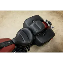 Max Profile Passenger Touring Seat — 11" (28 cm), without backrest, Black