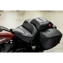 Max Profile Passenger Touring Seat — 11" (28 cm), without backrest, Black