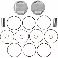 Piston Kit — 3.937 in bore, 10.75:1